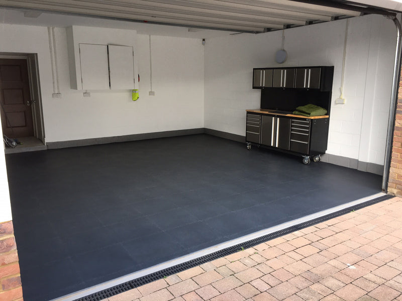 Pack X Joint ECO 35m² pour double garage en graphite + RAMPES GRATUITES
