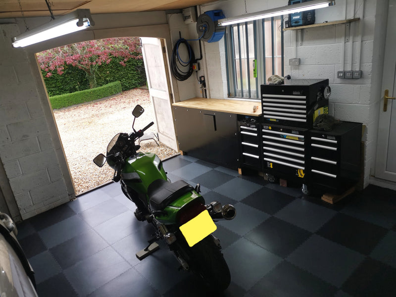 Pack X Joint ECO 19m² Finition damier noir & graphite + RAMPES GRATUITES