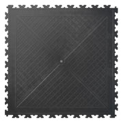 Vue arrière de la dalle X-Joint graphite avec motif en grille